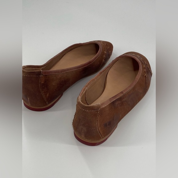 Bed Stu Lexie Brown Leather Ballet Flats - Picture 5 of 11